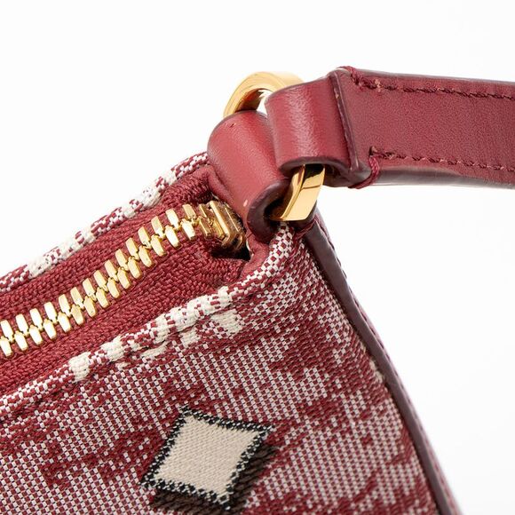 MCM Vintage Monogram Jacquard Aren Mini Shoulder Bag - Picture 9 of 9